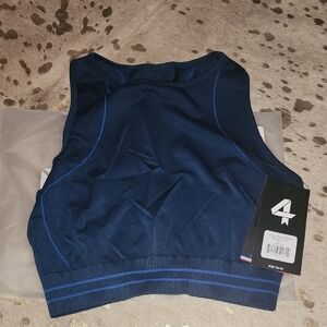 Blue Sports Bra